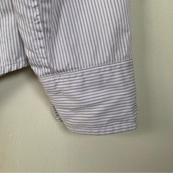Talulah Classic Pinstriped Button Down Shirt - Picture 5 of 10
